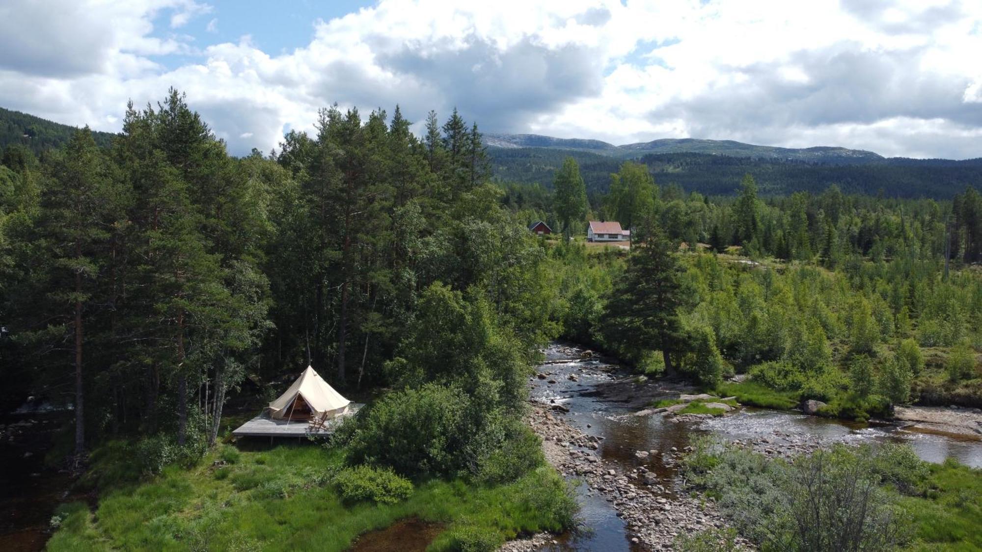 Fossumsanden Camping Og Hytter Fyresdal Luaran gambar