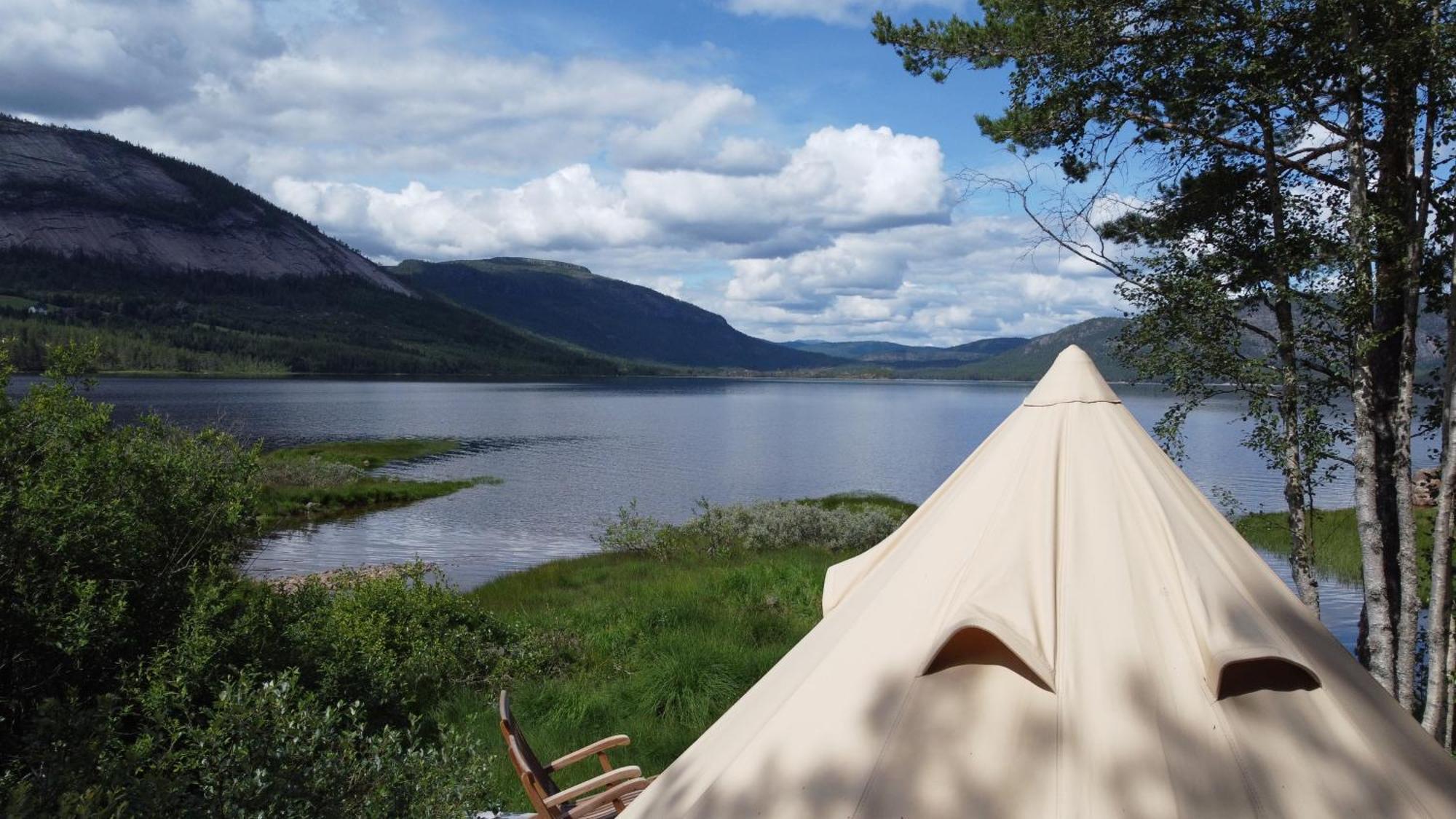 Fossumsanden Camping Og Hytter Fyresdal Luaran gambar