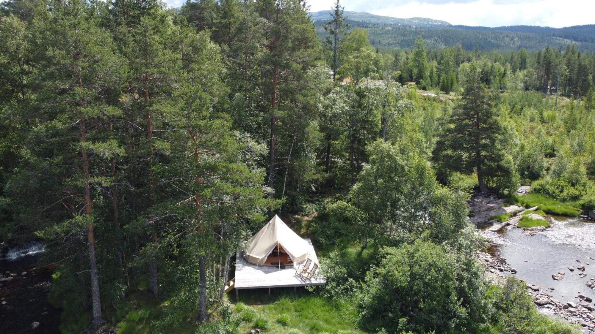 Fossumsanden Camping Og Hytter Fyresdal Luaran gambar