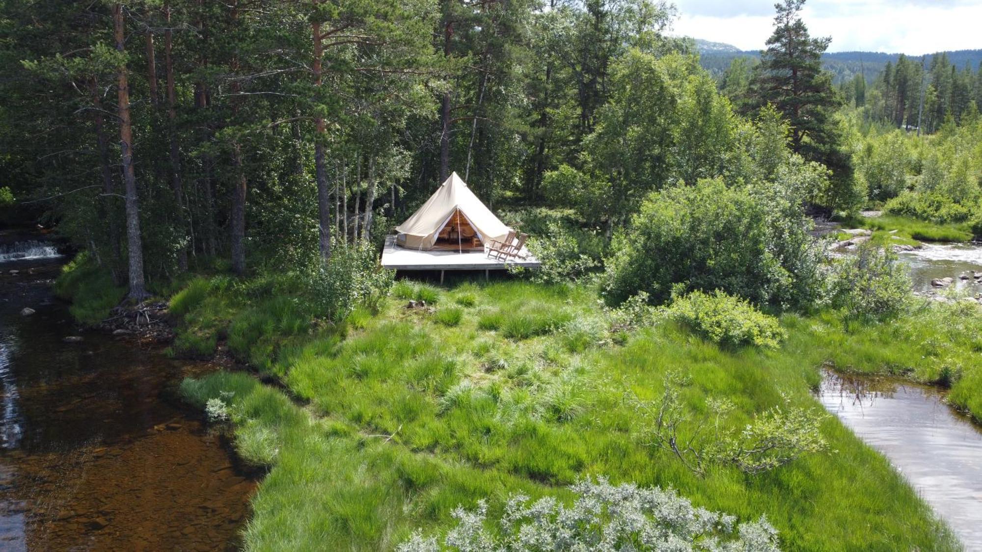 Fossumsanden Camping Og Hytter Fyresdal Luaran gambar